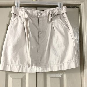 Cream Colored Shorts; Forever 21